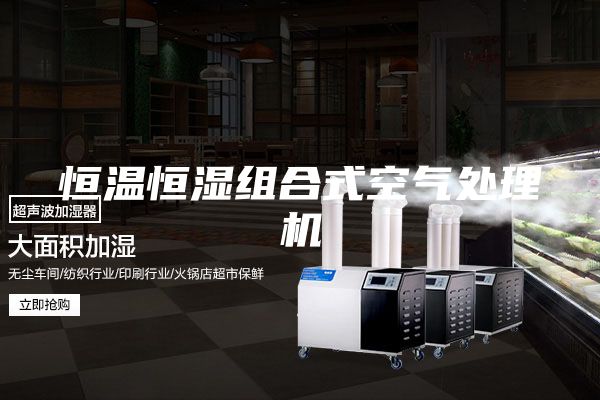 恒溫恒濕組合式空氣處理機(jī)
