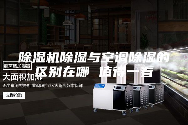 除濕機除濕與空調除濕的區(qū)別在哪 值得一看
