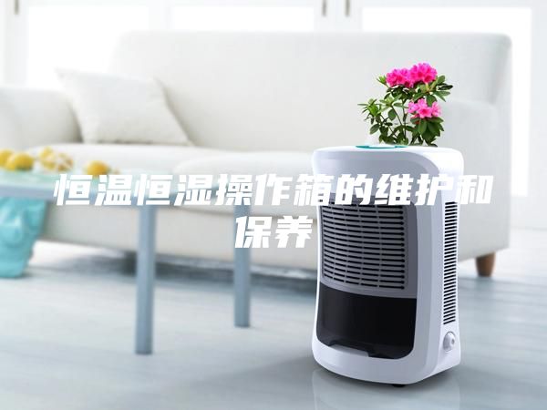 恒溫恒濕操作箱的維護(hù)和保養(yǎng)