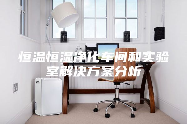 恒溫恒濕凈化車間和實(shí)驗(yàn)室解決方案分析