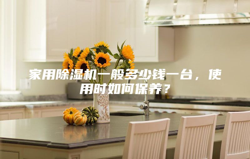 家用除濕機(jī)一般多少錢一臺(tái)，使用時(shí)如何保養(yǎng)？