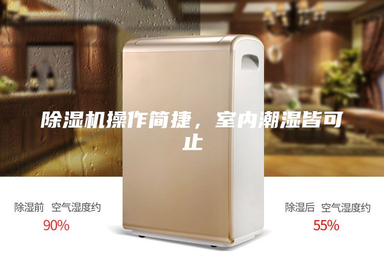 除濕機(jī)操作簡(jiǎn)捷，室內(nèi)潮濕皆可止