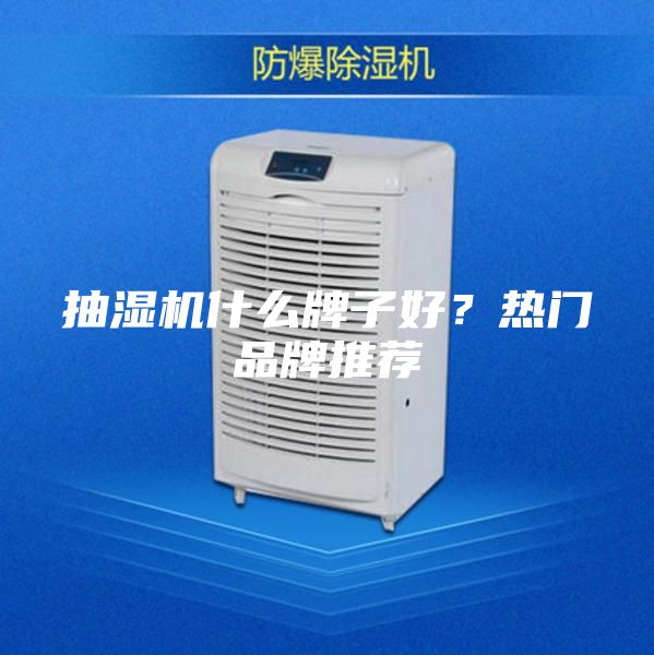 抽濕機什么牌子好？熱門品牌推薦