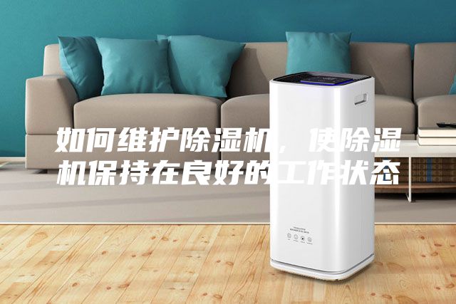 如何維護除濕機，使除濕機保持在良好的工作狀態(tài)