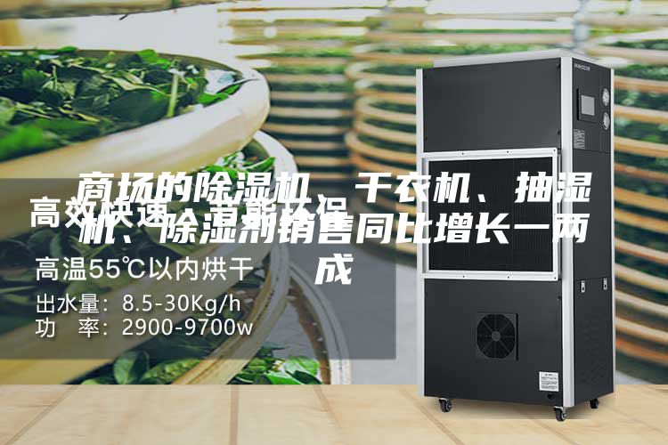 商場(chǎng)的除濕機(jī)、干衣機(jī)、抽濕機(jī)、除濕劑銷(xiāo)售同比增長(zhǎng)一兩成