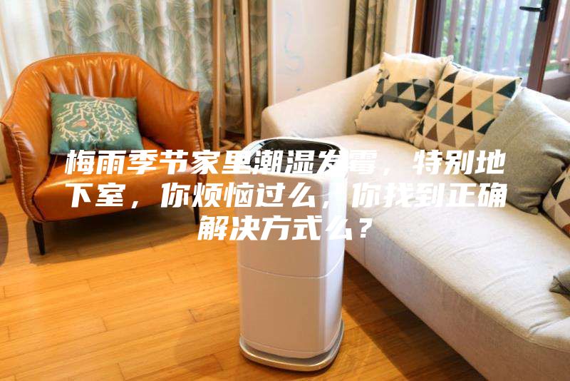 梅雨季節(jié)家里潮濕發(fā)霉，特別地下室，你煩惱過么，你找到正確解決方式么？